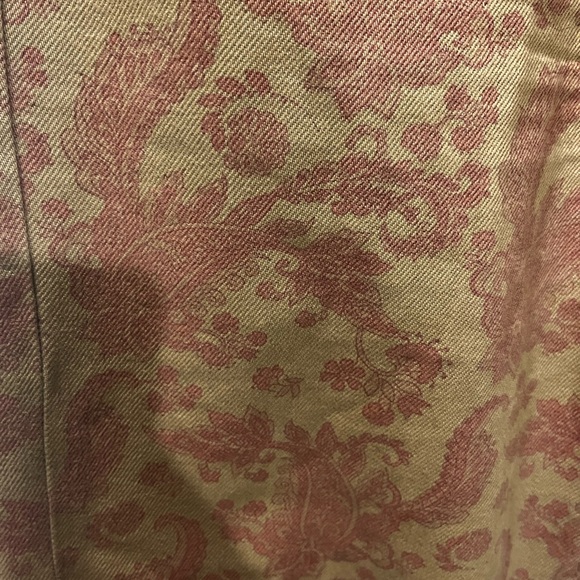 Zara paisley Print Straight Leg Jeans - Picture 7 of 9